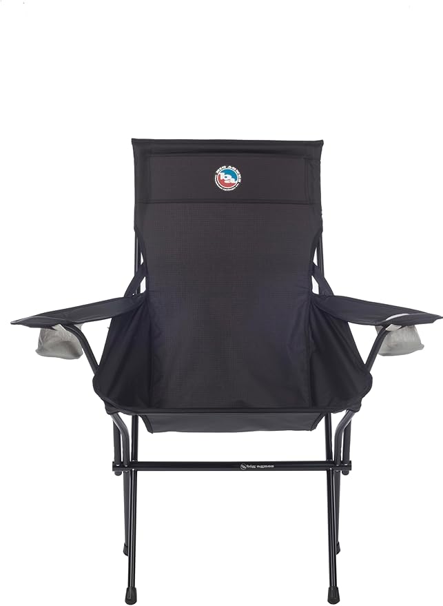 Big Agnes Big Six Armchair - Deluxe Comfort with Built-in Cup Holders | Tall Back, Wide Seat | Packable & Quick Setup | Li...