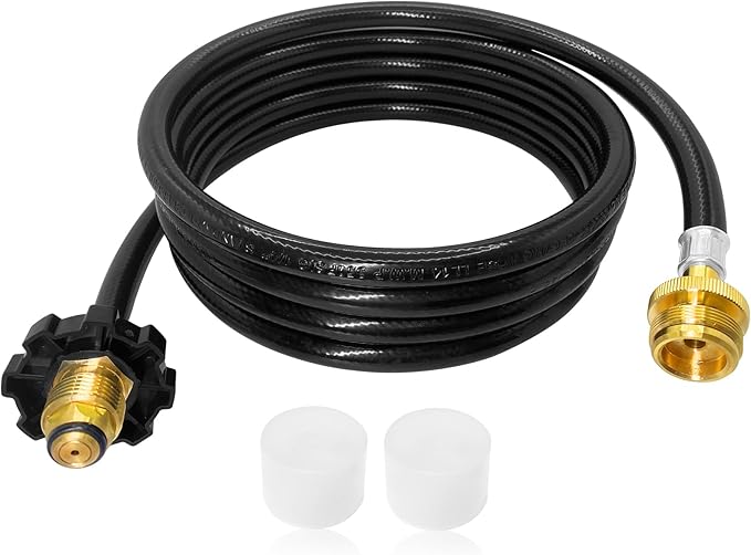 F273704 10FT Propane Hose for Heater Buddy Series Assembly, Fits Big Buddy,Little Buddy Etc,Heater Propane Hose with POL F...