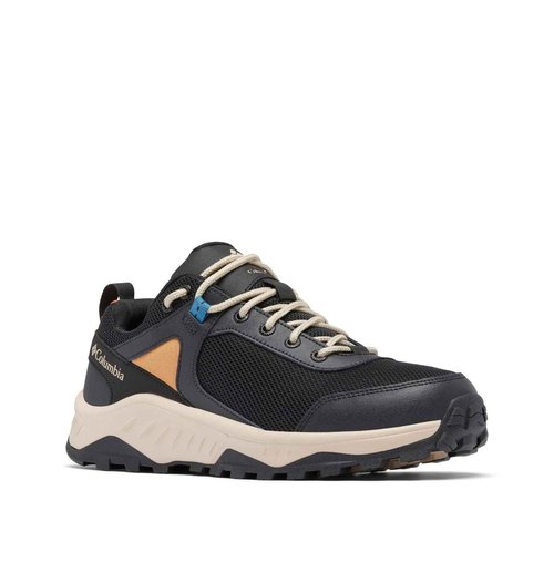 Columbia Mens Trailstorm Ascend Waterproof, Black/Canyon Sun, 14