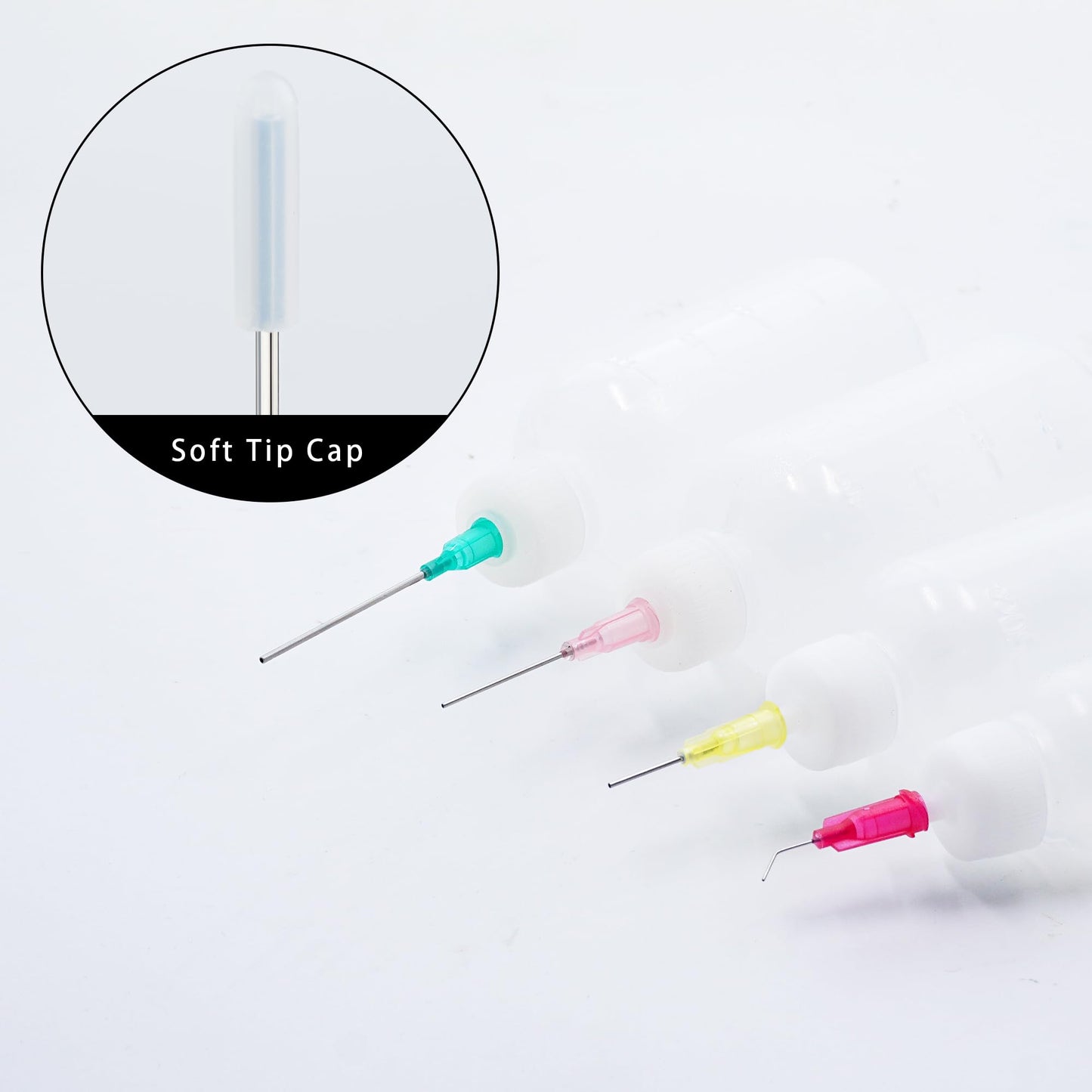 30ml Glue Bottles with Blunt Needle - Precision Tip Squeeze Applicator Dispenser Bottle for Dispensing or Refilling Oil, Liquids, Paint, Quilling Craft