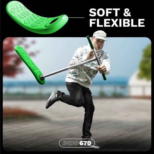 The Indo Trick Scooter - Indo Trampoline Scooter - Stunt Scooter for Teens, Kids, Adults - Pro Trick Indoors and Outdoors for Beginners and Professionals