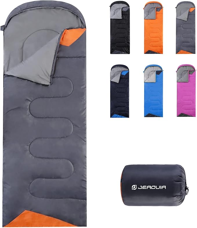 Sleeping Bags for Adults Backpacking - Ultralight Lightweight & Waterproof Sleeping Bags for Womens Mens Youth for Warm Ca...