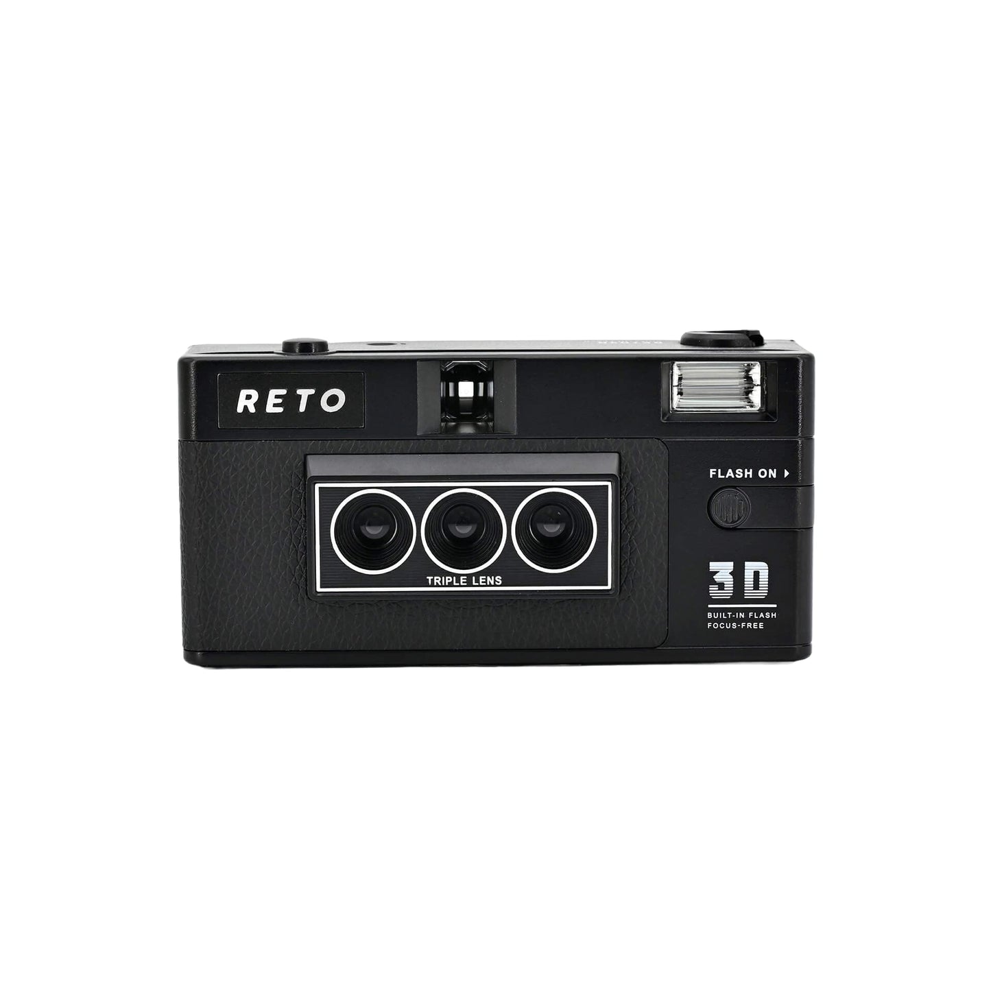 Reto Reto3D 35Mm 3D Film Camera - Retro Lenticular 3D Effect Boomerang Wigglegram Camera