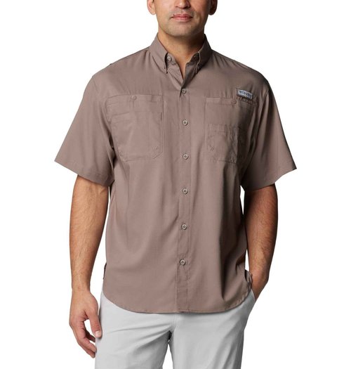 Columbia Men's Tamiami II Short Sleeve Shirt, Iron, Medium