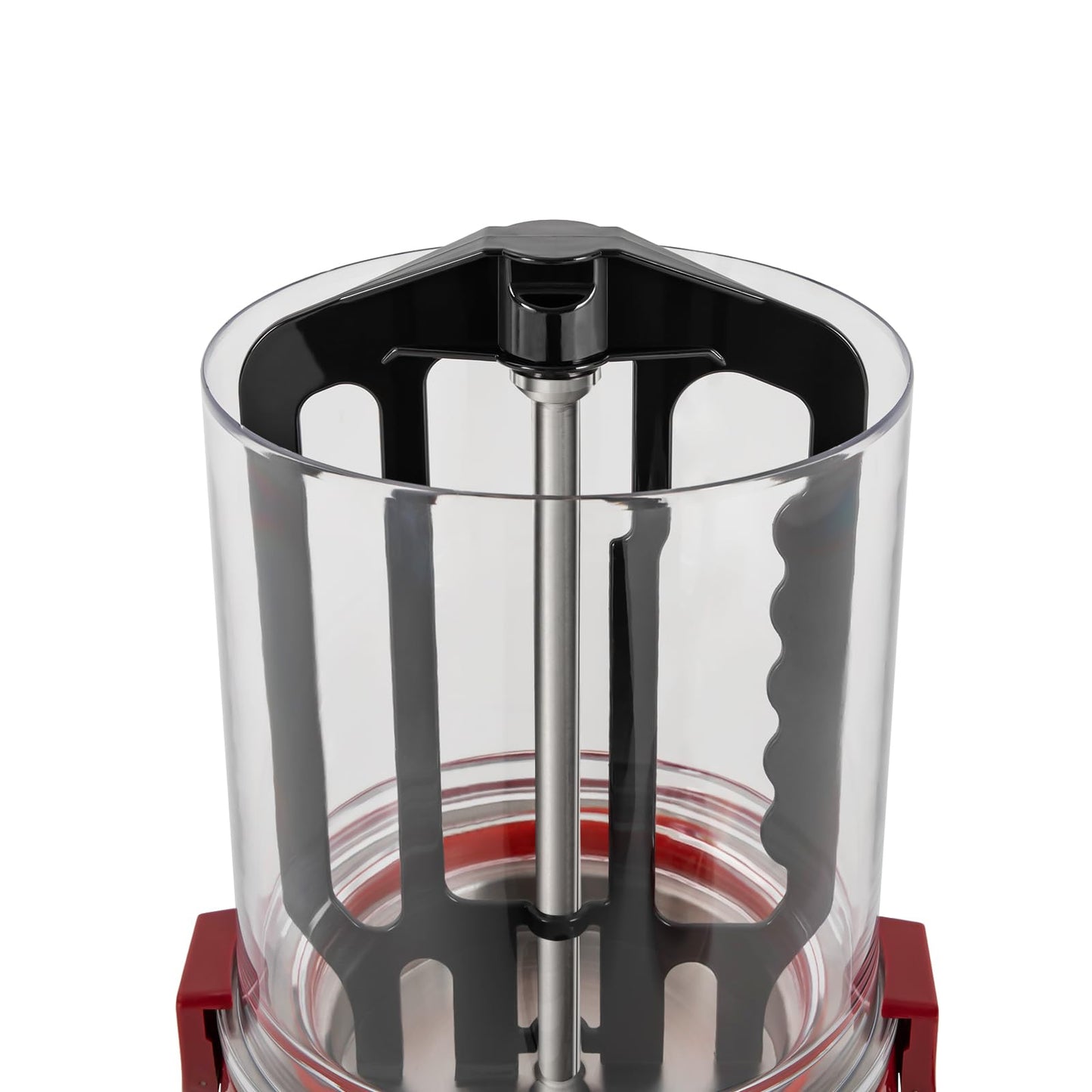 Unnsiapit Hot Chocolate Maker Machine, 400W 10L/2.7Gal Electric Stainless Steel Hot Chocolate Dispenser Melting Machine, Commercial Beverage Warmer Coffee Maker for Kitchen Party, Red