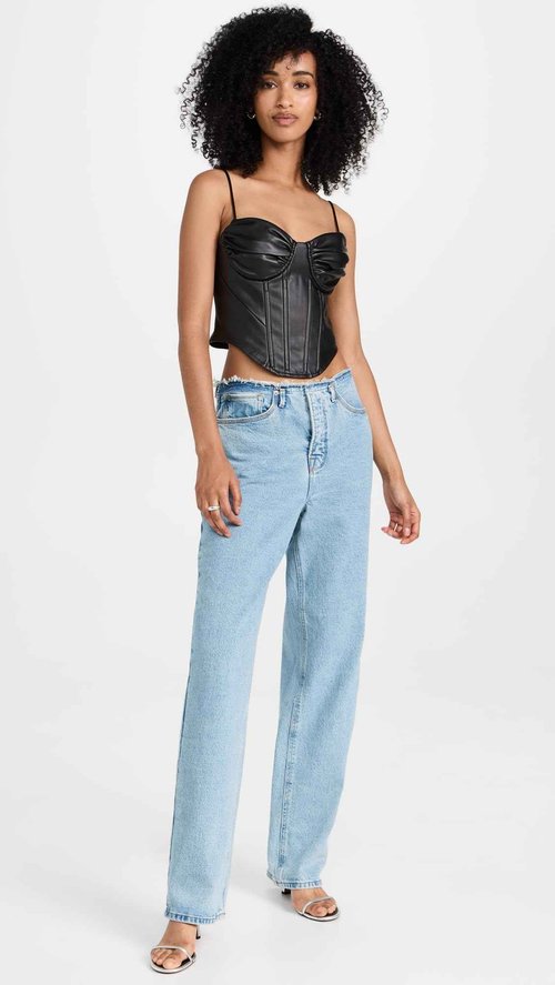 ASTR the label Women's Trishna Top, Black, S