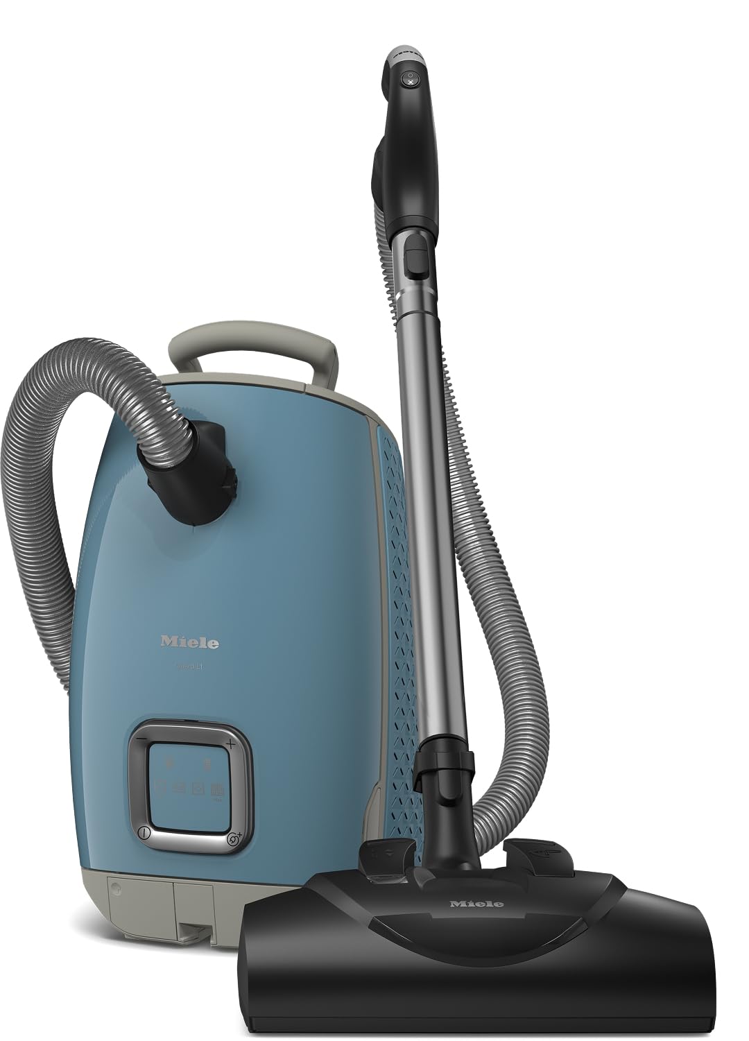 Miele New Guard L1 Bagged Canister Vacuum Cleaner With Airclean Filter, Electro Plus Floorhead, Allteq Universal Floorhead, Led