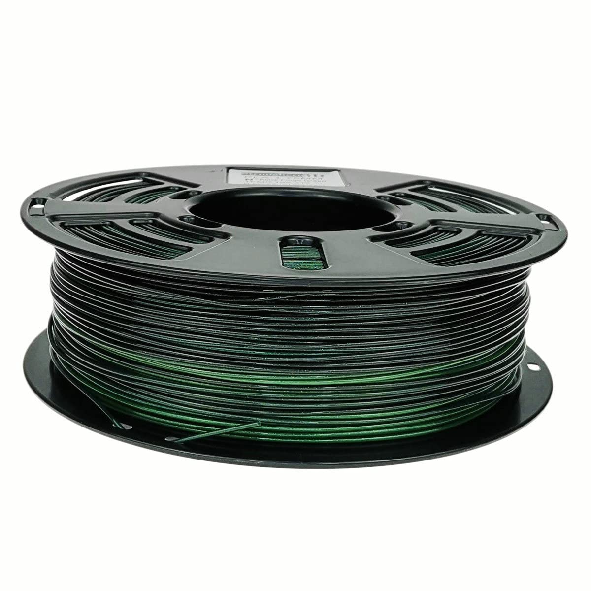 Stronghero3D PLA 3D Printer Filament 1.75mm,Sparkling Glitter Chameleon,Color Change with Angel,Galaxy starly,Green Black Filament,1kg(2.2lbs) Accuracy +/-0.05mm for ender3 Cr10 Sovol
