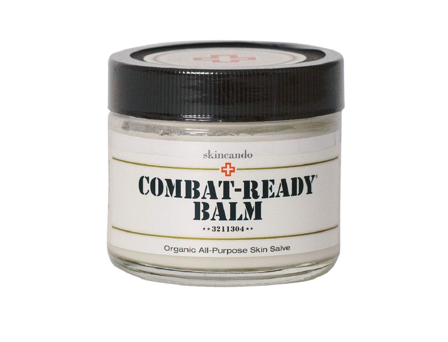 Combat Ready Skin Balm 2oz by Skincando - All Natural - Intensive Moisturizer - Skin Cream - Organic ingredients - Apricot Kerne