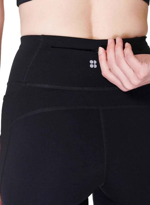Sweaty Betty Women's Power 32" Flared Bootcut Workout Pant Yoga Pants, Black, Large