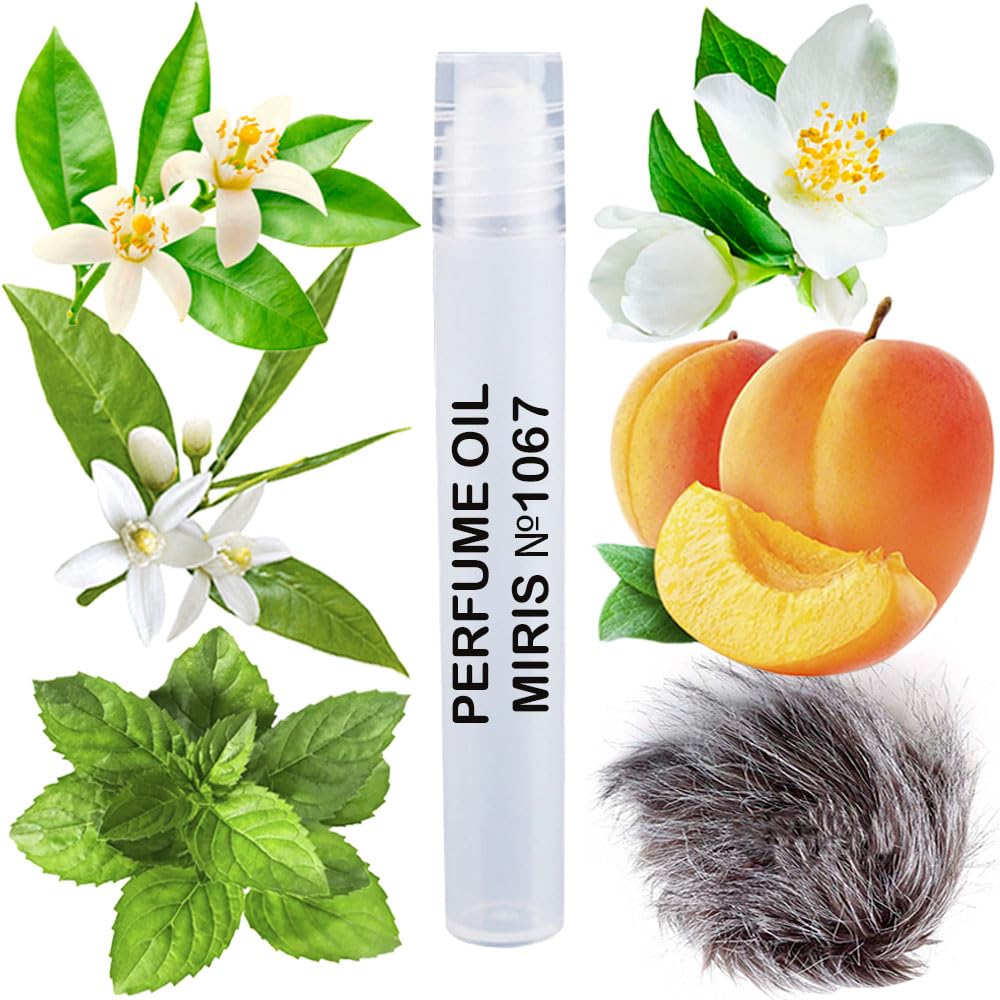MIRIS No. 1067, Inspired by Pure Gold, Long-Lasting Perfume Oil for Women Roll-On, Rollerball 0.34 Fl Oz / 10 ml
