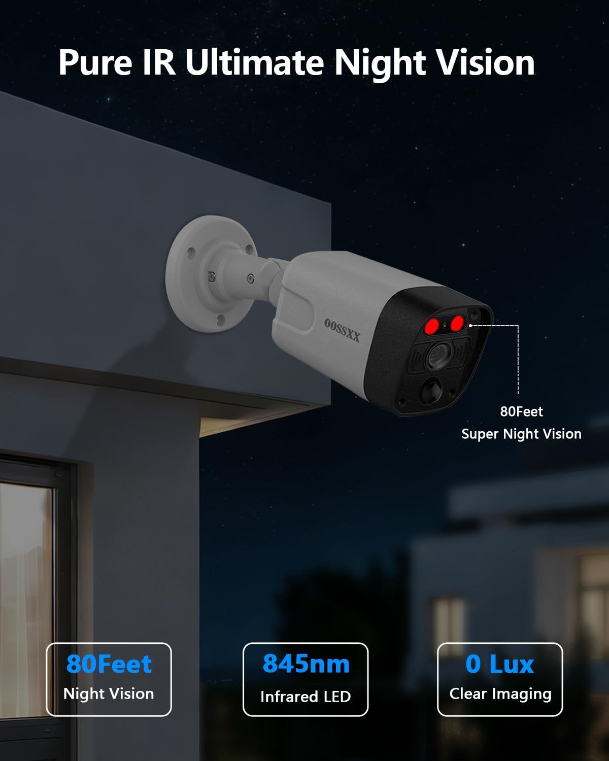 (2026 New) 4K PoE PTZ Security Camera System, 8CH NVR with 3TB HDD, 4 Bullet & 4 PTZ Cameras, Auto Tracking, 130° Wide Angle, 2-Way Audio, PIR AI Human Detection, No Monthly Fee