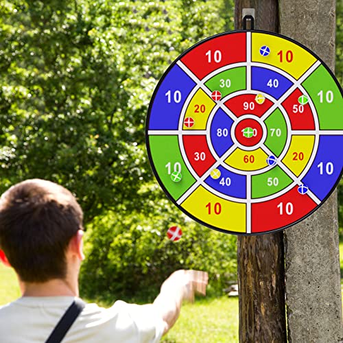 BooTaa 29" Large Dart Board for Kids, Kids Dart Board with Sticky Balls, Boys Toys, Indoor/Sport Outdoor Fun Party Play Ga...