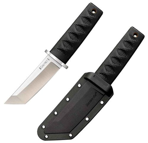 Cold Steel 17TZ Kobun, Black, One Size & Kyoto I / 6 5/8" Overall / 3 1/4" Blade Mini Japanese Tanto Point