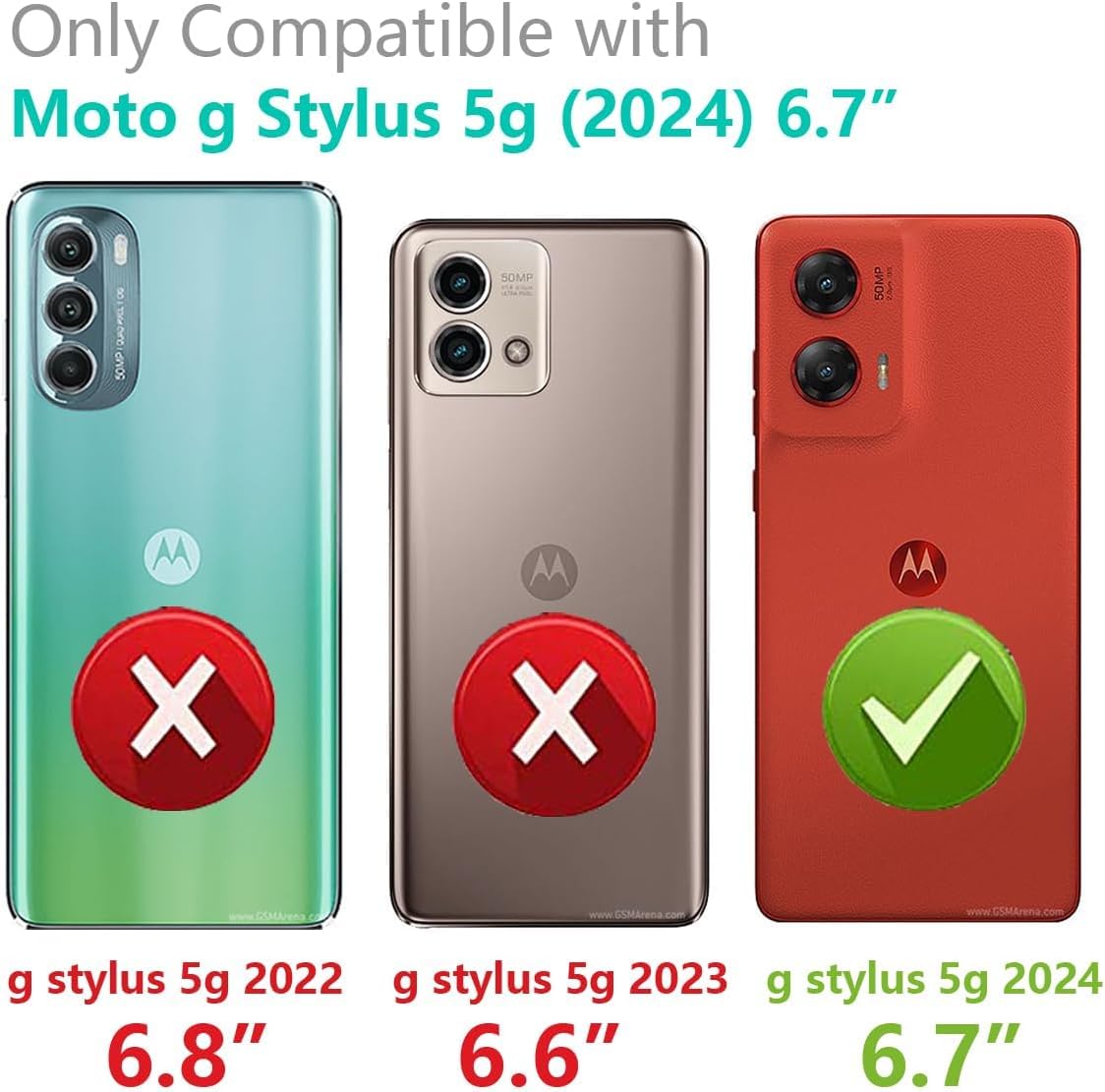 Leleyun Case For Motorola Moto G Stylus 5G 2024 6.7, Retro Oil Painting Printed Flower Cute Pattern With Glitter Gem Phone Cover