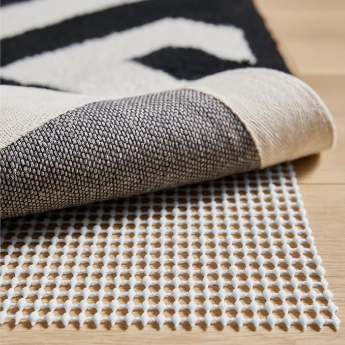 GORILLA GRIP Strong Rug Pad Gripper, 2x10 FT Runner, US Designed, Grips Keep Area Rugs in Place, Thick Slip and Skid Resistant Pads for Hard Floors, Under Carpet Cushion and Hardwood Protection
