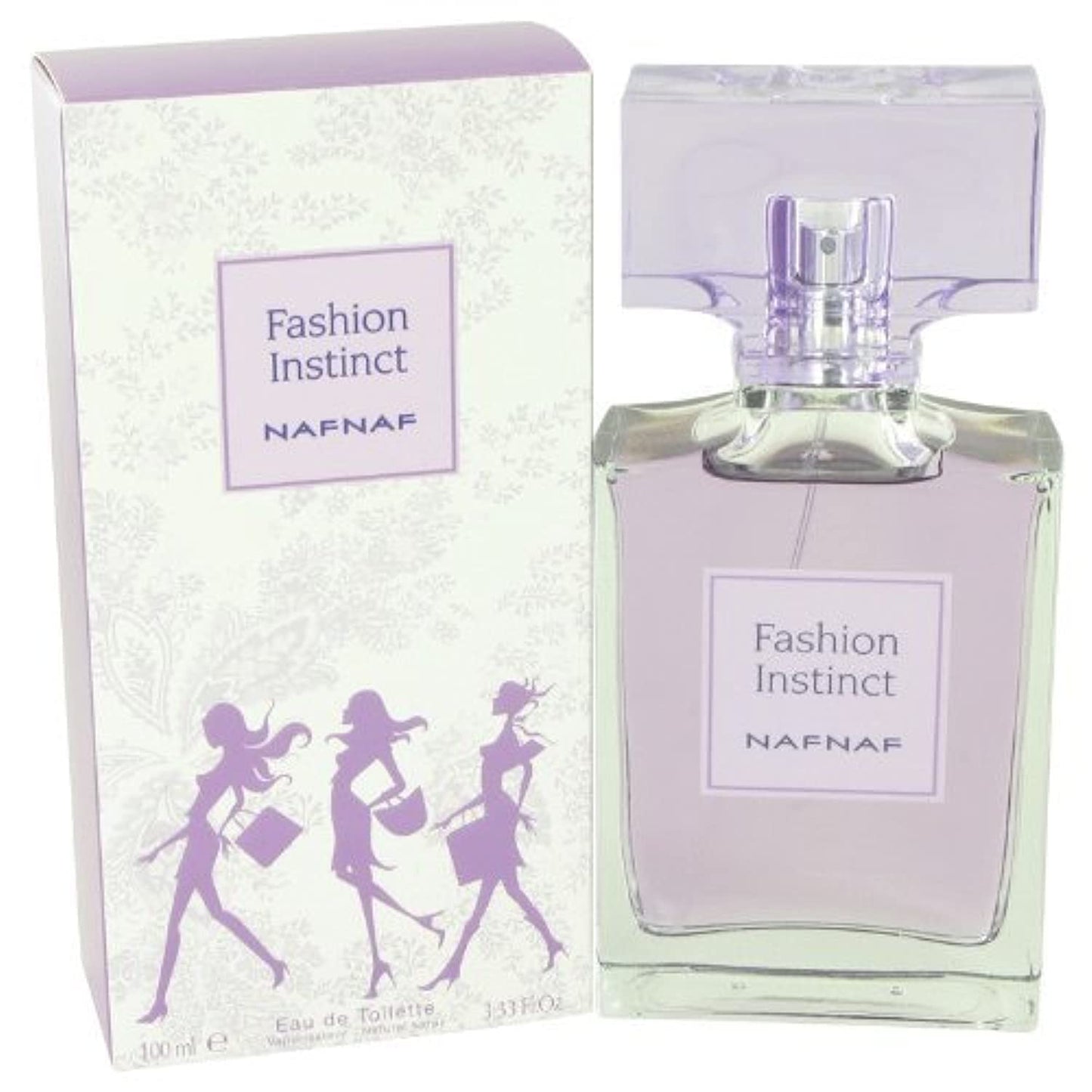 Parfums Naf Naf Fashion Instinct Eau de Toilette Spray for Women, 3.33 Ounce