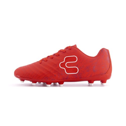 Charly Men's Hotcross 2.0 Soccer Cleat (Red, Numeric_7_Point_5)