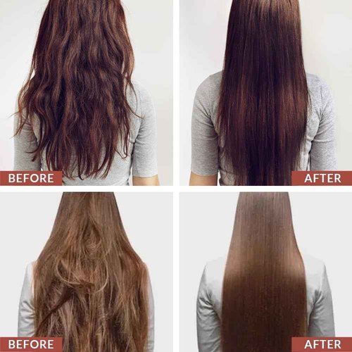 Keragen Brazilian Smoothing Keratin Hair Treatment | Sulfate-Free Blowout System for Dry, Damaged, Curly, or Frizzy Hair | Forte Formula | Medium to Coarse Hair | 32 Oz