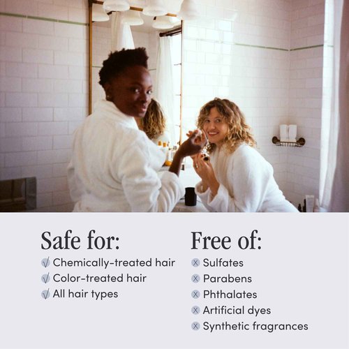 Jupiter Shampoo, Conditioner & Exfoliator Brush for Wet or Dry Hair - Relieves Itchy, Flaky Hair & Scalp - Color Safe, Sulfate-Free, Vegan