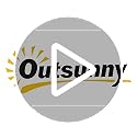 Outsunny 80 QT Rolling Cooling Bins Ice Chest on Wheels Outdoor Stand Up Drink Cooler Cart for Party, Black
