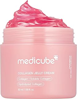 medicube Collagen Jelly Cream- Niacinamide & Freeze-Dried Hydrolyzed Collagen - Boosts skin's barrier hydration and gives ...