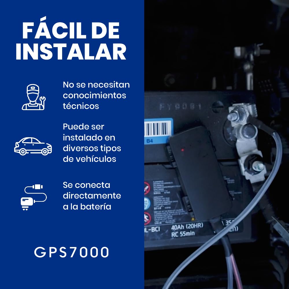 Gps7000-4G Hidden Gps Tracker For Vehicles | 24/7 Real Time Tracking | Desktop & Mobile Location Access | Low Power Consumption