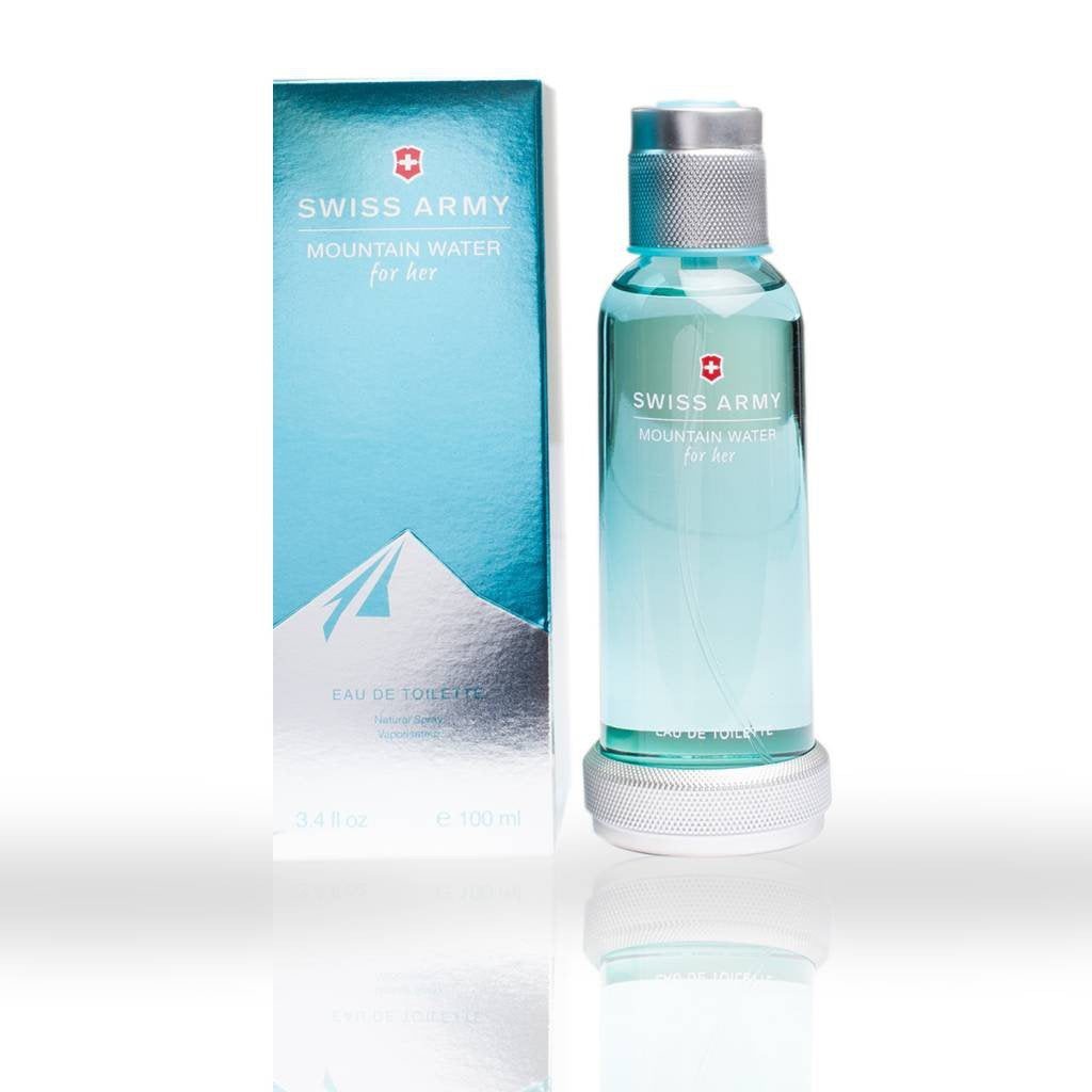 Swiss Army Mountain Water for Her Eau-de-Toilette Spray, 3.4-Ounce