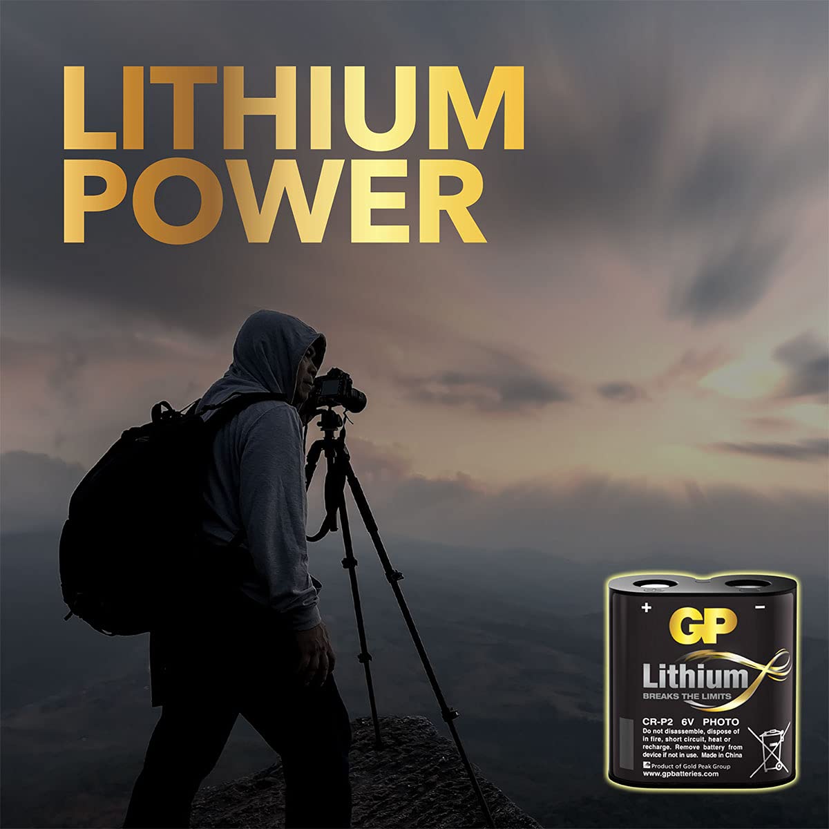 Gp Batteries 30511 Battery Lithium 6V
