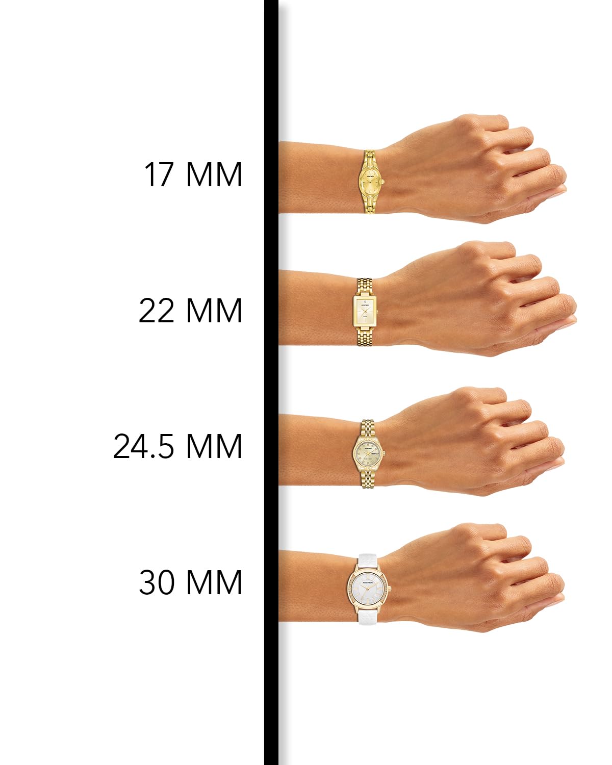 Armitron Women's 75/2475MOP Genuine Crystal Accented Two-Tone Bracelet Watch