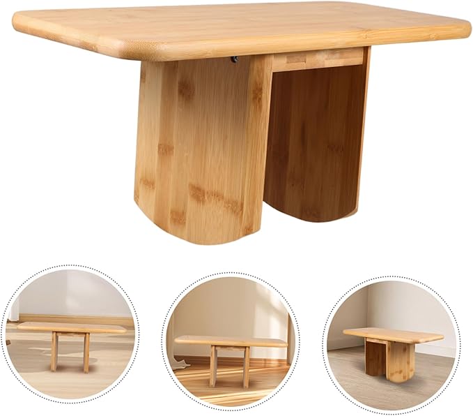 MERRYHAPY Meditation Stool Compact Kneeling Bench for Yoga Prayer and Office Use Ergonomic Design for Comfort and Stability Portable Seat for Enhanced and Relaxation