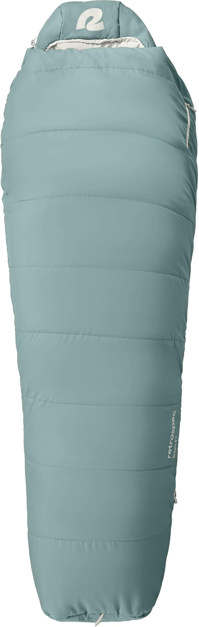 Retrospec Dream Mummy Sleeping Bag - 5, 15, & 30°F Cold Weather Camping & Travel Essential Gear with Water - Resistant She...