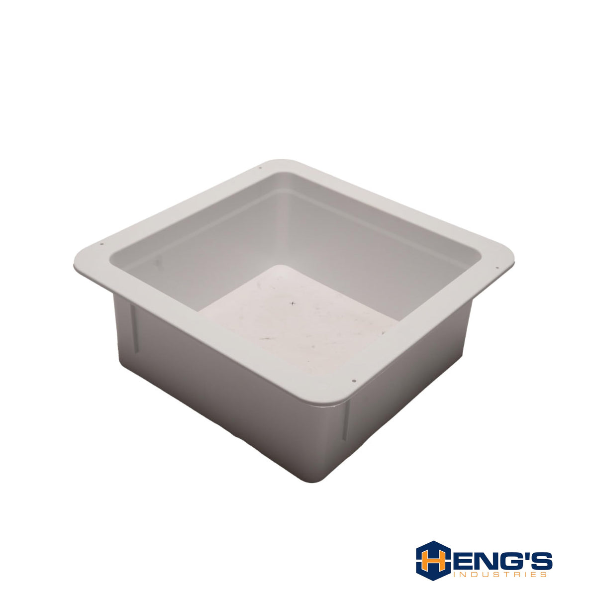 HENG'S INDUSTRIES Interior White Garnish | Great for RVs, Campers, Motorhomes | 3 1/4" to 4 1/4" Vertical Leg | 16" x 16" Openings | 90094B