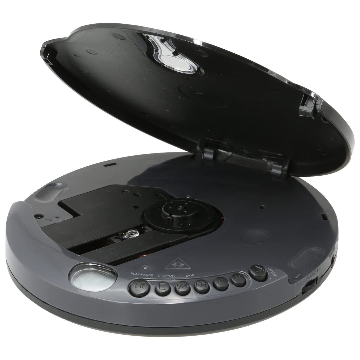 Gpx Pc332B Portable Cd Player With Anti-Skip Protection, Fm Radio And Stereo Earbuds - Black