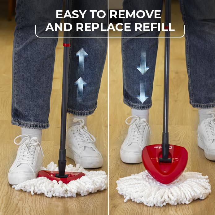 O-Cedar EasyWring Spin Mop Head Refill (Pack of 6)