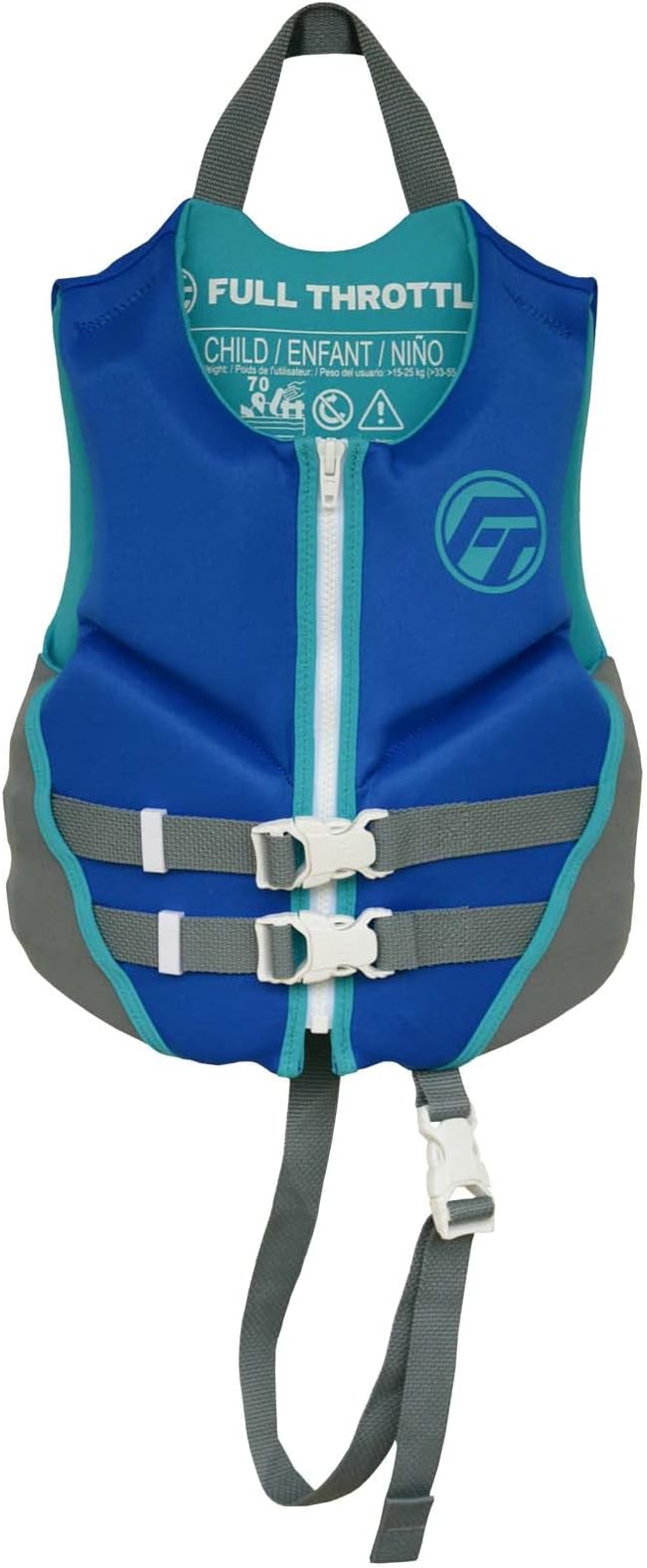 Full Throttle Child's Rapid Dry USCG Approved Life Jacket