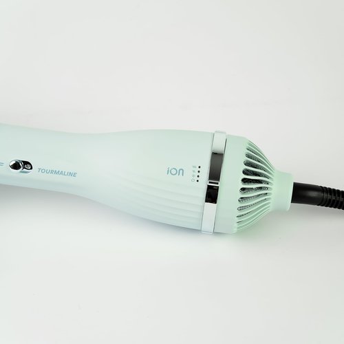 Taiff - Blow Dryer Brush | 2-in-1 Volumizing Hot Air Brush with Ion & Tourmaline Technology | 1200W DC Motor for Fast Drying & Styling | Detachable Head, Advanced Bristles, Monovolt Safety