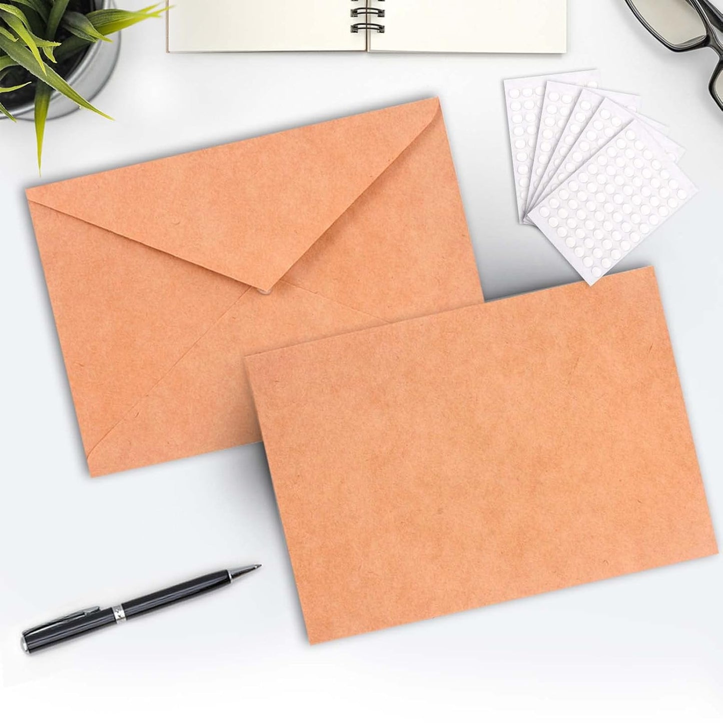BUSOHA 350 PCS Double-Sided Adhesive Dots, 6mm Clear Removable Sticky Adhesive Putty,Glue Acrylic No Trace Sticky Putty Waterproof Dot Stickers for Balloons, Envelopes, Notes, Photos