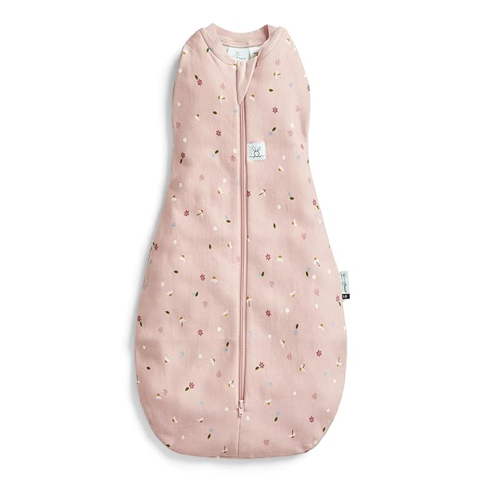 ergoPouch Cocoon Swaddle Sack 1.0 TOG - Baby Sleep Sack, Gentle Snug Fit Helps Calm Startle Reflex, Ideal for Arms In/Out ...