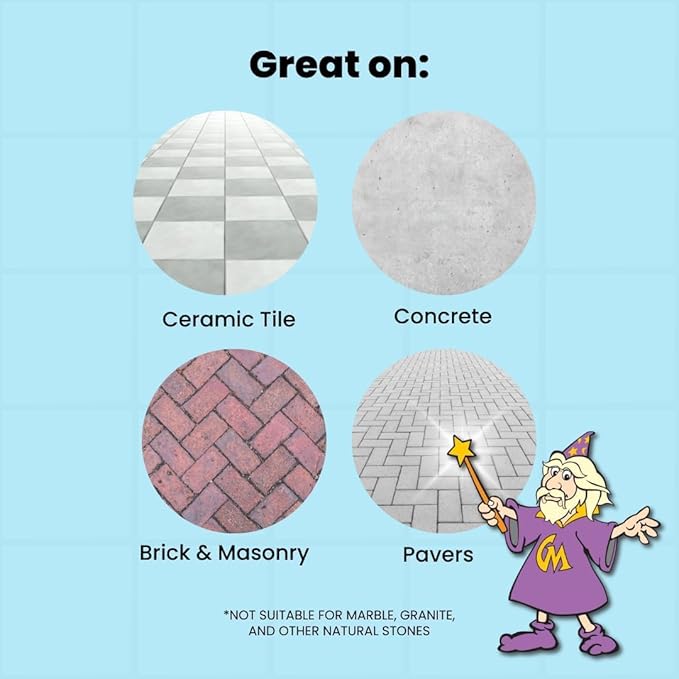 Grout66: Grout and Tile Cleaner with Low-Odor, Non-Fuming Formula Ideal for Heavy-Duty Cleaning, Quick Touch-Ups, and Tile Maintenance. This Two Quarts Kit ensures Effortless Cleaning.