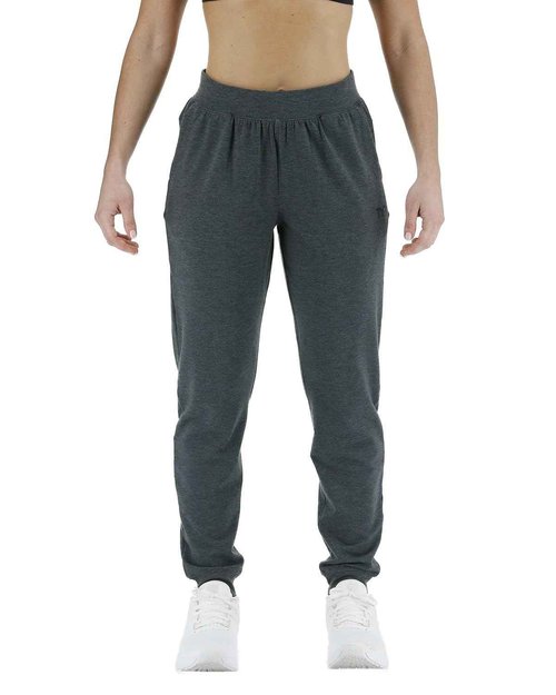 TYR Women's Ultrasoft Midweight Terry Jogger, Charcoal Heather, Medium