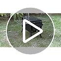 Wood Stove,YRenZ Hot Tent Stove with 7-Section Stainless Steel Chimney, HeatControl Stovepipe and Elbow Pipe, Wood Burning...