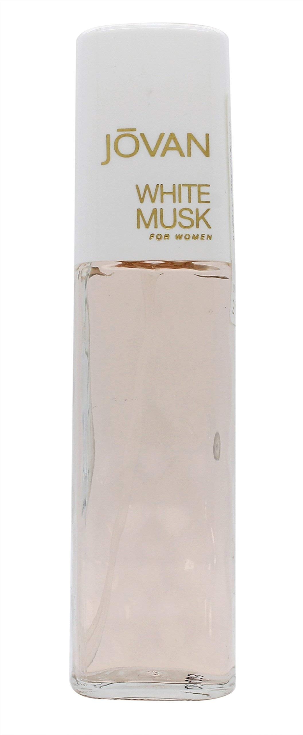 Jovan White Musk for Women Eau de Cologne Spray 2 fl oz (Pack of 1), Notes of Jasmine, Musk, and Amber, Women's Fragrance, Long Lasting, Everyday Fragrance, Travel Size
