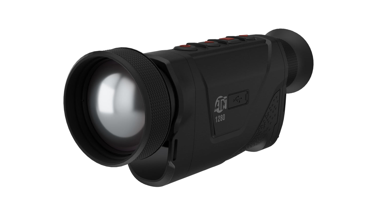 ATN BlazeHunter XD 1280x1024 Thermal Monocular 2–16x, 1280×1024 Sensor w/SharpIR AI, 1000m Laser Rangefinder, 1920x1080 OLED, Wi-Fi, 32GB, IP67