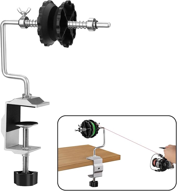 Linguang Fishing Line Spooler for Spinning Reel - Winder & Spooling Accessories