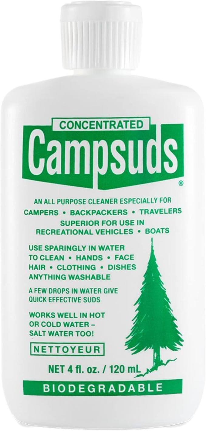 Sierra Dawn Outdoor Soap - Premium Biodegradable Camping & Backpacking Essential - All-Purpose Natural Soap for Dishes, Cl...