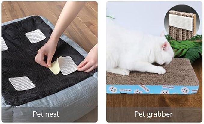 Rug Pad Gripper for Hardwoods Floor Vacuum Techs Invisible Carpet Grips Anti Slip Area Pad Reusable Rugs Tape Reusable Tape