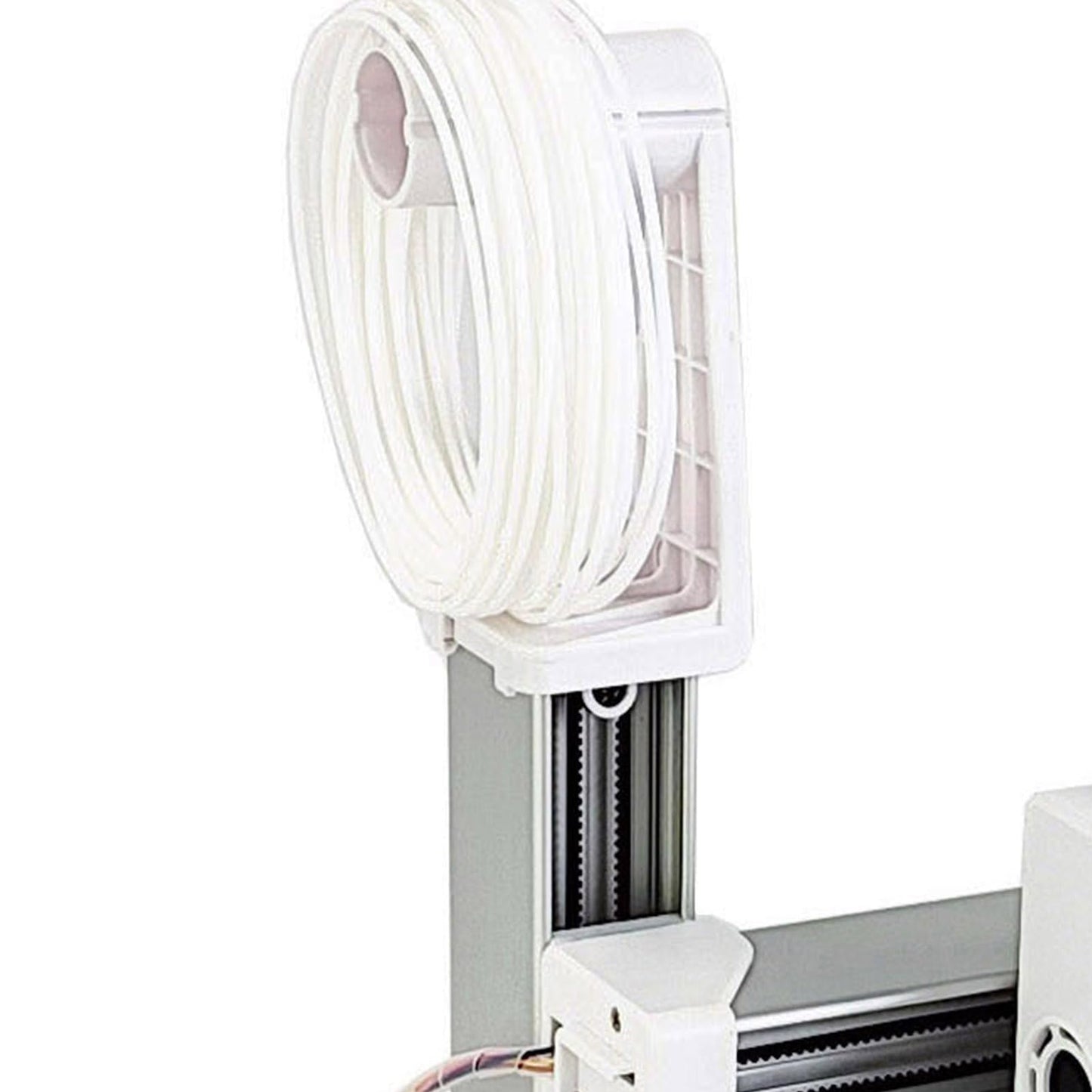 Compact 3D Printer for Beginner, Small 3D Printers with Preloaded, 4x4x4in, Fast Heating PLA TPU 3D Printer for Educational Innovative Projects (White)