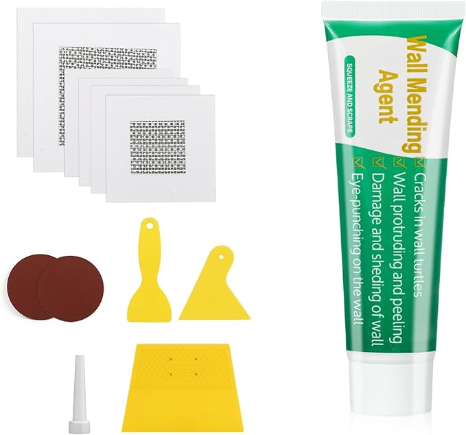 Drywall Repair Kit, Wall Mending Agent,Wall Surface Hole Fill Quick and Easy Solution
