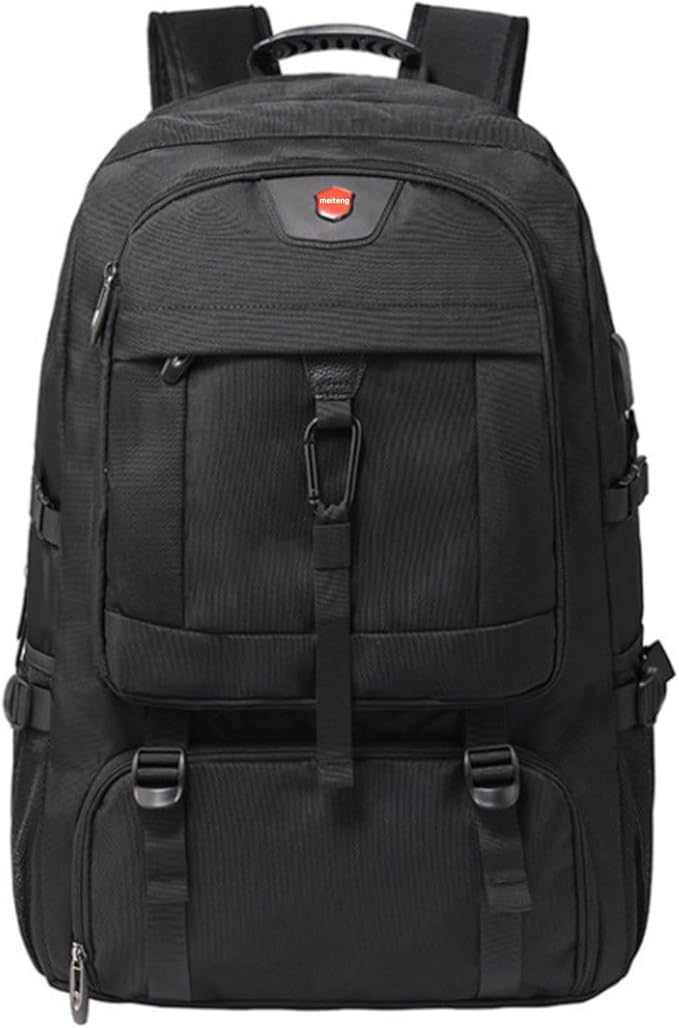 KEQIKAI Travel Backpack 50L, 17 Inch Laptop Backpack for Men Women, Large Waterproof Carry On Backpack, TSA Friendly Fligh...